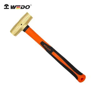 WEDO Non sparking Safety brass copper Mallet Hammer