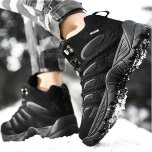 Chaussures basses de <span class=keywords><strong>randonnée</strong></span> et d'exploration urbaine <span class=keywords><strong>pour</strong></span> hommes, rayées beige premium, <span class=keywords><strong>pour</strong></span> l'extérieur - Product Image 6