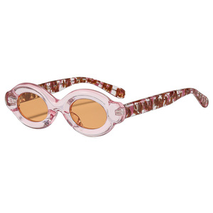Lunettes de soleil polarisées ovales rétro vintage de haute qualité 2026 pour hommes et femmes, monture épaisse en acétate, style créateur - Product Image 2