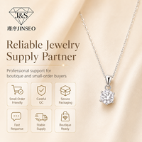 Collier pendentif en moissanite, argent 925, coupe ronde, couleur D, chaîne scintillante, luxe léger, minimaliste, pour femme, cadeau quotidien