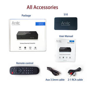 S10 Mini Acrylic Nhựa Airplay Stereo WiFi HiFi Trang Chủ Âm Thanh Nhiều Phòng Nhiều Khu Vực Nhận Streamer - Product Image 6