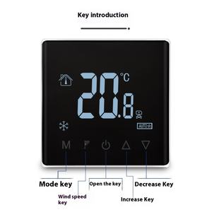 <span class=keywords><strong>Thermostat</strong></span> <span class=keywords><strong>sans</strong></span> <span class=keywords><strong>fil</strong></span> LoRa <span class=keywords><strong>pour</strong></span> Machine à eau Panneau de contrôleur de <span class=keywords><strong>climatisation</strong></span> centrale Interrupteur à trois vitesses Partie des systèmes de ventilateur en plastique - Product Image 5