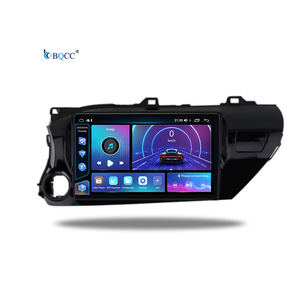 Reproductor Multimedia para Auto BQCC de 10 Pulgadas con Pantalla IPS Android, GPS, WIFI, 4G, Carplay, <span class=keywords><strong>Radio</strong></span> para Toyota Hilux Pick Up AN120 16-20 LHD - Product Image 1