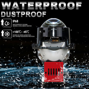 LELANPU Fari Universali con Lente Proiettore Laser, Lampadine HID e LED per Auto, Compatibili con <span class=keywords><strong>Civic</strong></span>, Camry, <span class=keywords><strong>Corolla</strong></span> - Product Image 5