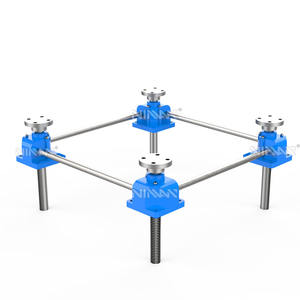 Fornitura diretta in fabbrica rack e pignone jack con ingranaggio a vite senza fine manovella - Product Image 5