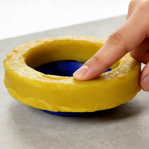 Junta de brida para inodoro de fácil instalación, a prueba de fugas, con válvula antirretorno, anillo de cera para inodoro a prueba de olores, para la mayoría de inodoros - Product Image 2