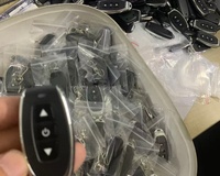 Télécommande sans fil universelle RF 433 MHz, émetteur marche/arrêt, pas de clonage, pour porte de garage, porte, ampoule, lampe, bricolage, porte-clés