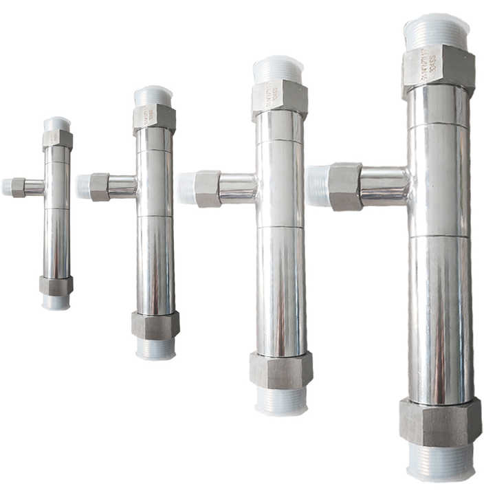 NPT Interface Stainless Steel Venturi Injectors for Water Treatment