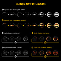 Barres lumineuses LED 4x4 KC Off Road Gravity 12V 24V de 40, 32, 52 et 42 pouces pour Wrangler