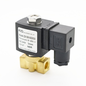 AC220V 2.5MM NBR 二位二通电磁阀 1/8接口电磁阀 - Product Image 2