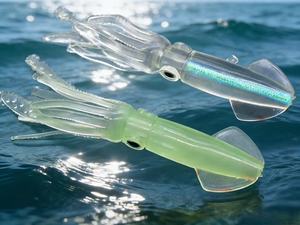 Señuelo de Pesca Artificial de PVC de 10cm/8g, Cebo Suave para Peces de Agua Salada, Atún y Lubina, Pesca en Barco - Product Image 5