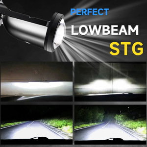 Xview Y6 70W LED lente faro sistema de iluminación automática Y6D H4 coche LED faros bombilla para motocicleta lámpara proyector Hi Lo Beam - Product Image 5