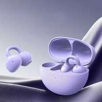 Headphone N53 Nirkabel Model Jepit Telinga untuk Bersepeda Yoga dengan Kontrol Sentuh Headset Terbuka