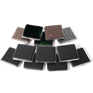 Hộp đựng thuốc lá bằng kim loại thời trang sáng tạo 20 chiếc Hộp đựng thuốc lá dung tích lớn chống nước và chống ẩm Hộp đựng thuốc lá - Product Image 6