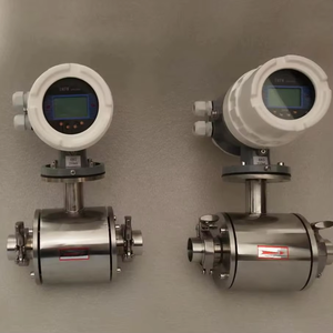 ثلاثي المشبك flujmetro Para Leche DN25 أجهزة استشعار تدفق المياه RS485 مقياس تدفق الحليب من الدرجة الغذائية DN50 مقياس تدفق صحي كهرومغناطيسي - Product Image 2