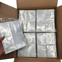 Huacent – Lot de 91x66 mm de protège-cartes transparents de qualité supérieure pour cartes de jeu, d'anime et de sport (TCG) – Vente en gros