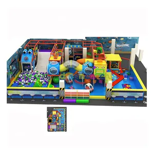 Indoor playground supplier Ocean Theme kids soft play equipment pvc pipe cover indoor playground