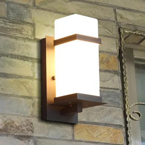 Moderno minimalista chino jardín luz Villa Puerta pasillo retro Sconce pared Lampoutdoor accesorio luminaria linterna jardín - Product Image 2