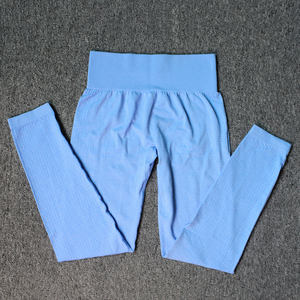 Leggings de Yoga <span class=keywords><strong>2023</strong></span> con Efecto Push-Up, Color Sólido, para Gimnasio, Fitness, Verano, Sin Costuras - Product Image 5