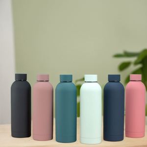 Small Mouth Stainless Steel Vacuum <b>Thermos</b> <b>Bottle</b> Large Capacity Outdoor Sports Insulated Cold Drink Water Cup - Product Image 1
