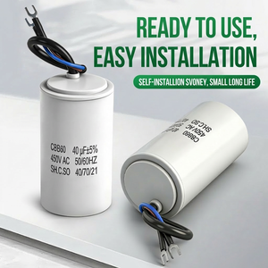 <span class=keywords><strong>Condensateur</strong></span> de moteur AC <span class=keywords><strong>CBB60</strong></span> 40UF 450V 50/60HZ 40 70 21 pour démarrage de moteur de pompe à eau de machine à laver - Product Image 3