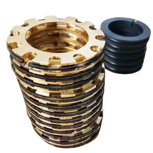 Reciprocating compressor piston rod PTFE carbon Copper Brass Bronze Oil Scraper Ring with Spring gas packers