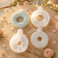 Ensemble de moules en silicone premium pour vase, facile à démouler, pour la création de décorations artisanales en plâtre, résine, ciment ou savon pour la maison, le bureau ou le salon