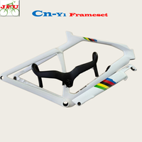 Cadre de vélo de piste en carbone JFUY1111rs Aero Track, vélo de route 700c, pièces de vélo de piste pour Canyon Cervelo. Pinarello.Colnago