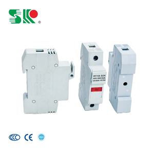 RT18 시리즈 원통형 황동 퓨즈 홀더 2-125A 380/500/660V 20kA 차단 용량 DIN 레일 장착 호환 R015-R017 퓨즈 - Product Image 2