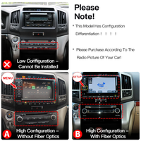 Navigation GPS de style Tesla pour Toyota Land Cruiser 200 LC200 2008 - 2012, autoradio multimédia