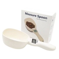 Cuillère doseuse numérique pour aliments pour animaux de compagnie, cuillère de pesage électronique avec écran LCD pour aliments pour chiens et chats