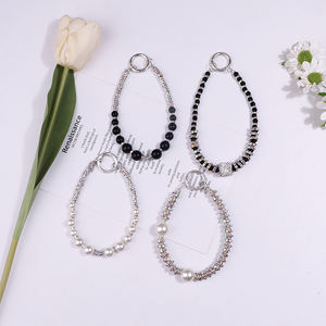 สายคล้องโทรศัพท์มือถือแบบลูกปัดมุก<span class=keywords><strong>การ์ตูน</strong></span>น่ารัก สายคล้องข้อมือ พวงกุญแจ ดีไซน์สร้างสรรค์ สายคล้องพลาสติกสำหรับโทรศัพท์มือถือทุกรุ<span class=keywords><strong>่น</strong></span>-แบบกำหนดเอง - Product Image 2