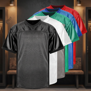 Camiseta de Fútbol Americano Personalizable TriPro Sports para Niños, Talla Grande, Secado Rápido, Absorbe la Humedad, Impresión Digital, Malla de Poliéster - Product Image 2