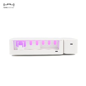 USB recargable montado en la pared <span class=keywords><strong>UV</strong></span> <span class=keywords><strong>de</strong></span> plástico <span class=keywords><strong>de</strong></span> cepillo <span class=keywords><strong>de</strong></span> dientes esterilizador y <span class=keywords><strong>dispensador</strong></span> <span class=keywords><strong>de</strong></span> <span class=keywords><strong>pasta</strong></span> <span class=keywords><strong>de</strong></span> dientes - Product Image 3