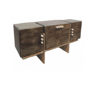 Meuble TV moderne, élégant centre de divertissement en bois pour salon, design de rangement élégant, meuble gain de place pour la maison