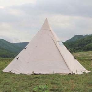 Carpa Piramidal Ligera de Alta Calidad para Escalada, Camping, Montañismo y Picnic, con Salida para Chimenea - Product Image 3