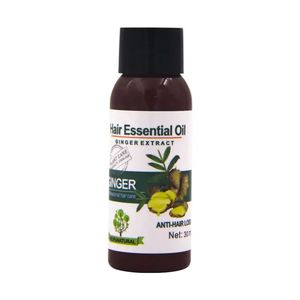 Aceite Capilar de Jengibre Mokeru 30ml, Promueve el Crecimiento del Cabello y Previene la Caída, Fórmula Concentrada de Materiales Naturales para Cabello <span class=keywords><strong>Grueso</strong></span>, para Mujeres y Hombres - Product Image 1