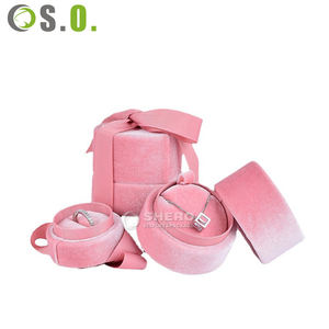 Caja de Joyería de Terciopelo, Empaque Personalizado con Logotipo, Cajas de Joyería de Gamuza - Product Image 3