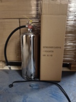Extincteur à eau en acier portable avec temps de décharge de 15 à 30 secondes, classe de performance incendie A