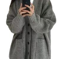Nouvelle Arrivée 2026 – Cardigan en Maille Douce pour Femme, Manches Longues, Décontracté