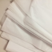 Papier de soie blanc anti-humidité 14/17g pour emballage de fruits, doublure personnalisée avec logo pour fruits, vêtements, chaussettes - Recyclable