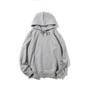 Heavyweight 280GSM 80% Cotton 20% Polyester Hooded Sweatshirt Skin-Friendly Breathable Daily Casual Plain Blank Hoodie - Product Image 3