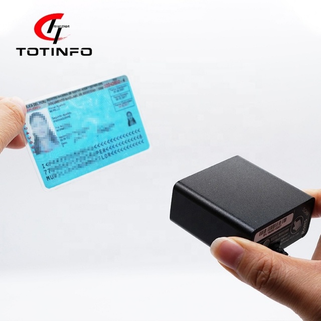 TOTINFO 1280*800 Pixel Combined OCR QR Reader USB Self-service Kiosk Use Passport/MRZ Code Scanning 2-Year Warranty Stock White