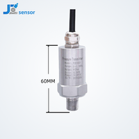 Transmetteur de pression 0-6 bar avec sortie en acier inoxydable Hastelloy C 316L, diaphragme en PVDF, transmetteur de pression d'huile