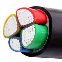 Cable Eléctrico NAYY de 2.5mm, Cable de 2 Núcleos de 0.5mm, Cable Eléctrico Flexible de PVC
