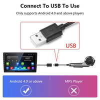 Cámara de salpicadero ADAS coche DVR ADAS Dashcam DVRs vídeo HD 720P USB TF tarjeta 16G/32G grabadora automática para Android reproductor Multimedia DVD