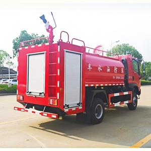 Camion de pompiers Rescue New Dongfeng 4x4 Diesel avec réservoir d'eau de 5001-7000L, 5,6m, Yuchai 160HP, norme d'émission Euro 6 - Product Image 5