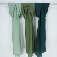 Hijab en modal de bambou respirant, léger et doux, de haute qualité, en coton et viscose, pour femmes musulmanes.