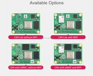 El kit <span class=keywords><strong>Raspberry</strong></span> <span class=keywords><strong>Pi</strong></span> Compute Module 4 viene con RAM 32GB EMMC Flash con Wi-Fi, con disipador térmico CM4 y antena CM4 - Product Image 2