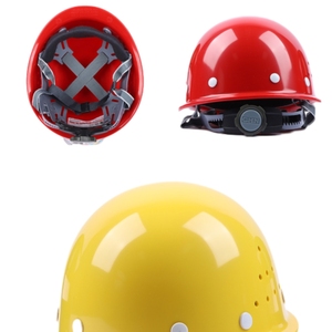 3C sertifikalı inşaat kask nefes güvenlik için ABS ile kalınlaşmış fiberglas 397 EN sertifikalı şantiye şapka